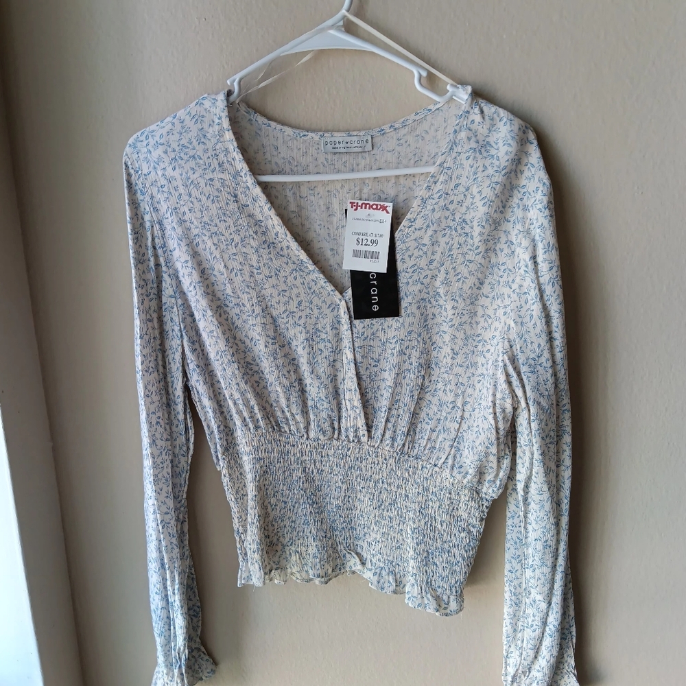 Floral Long Sleeve Blouse